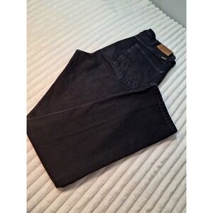 Wrangler Premium Denim St. Leg Regular Fit Jeans Mens 34X34 Black Heavy Duty...